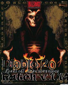 Box art for Diablo 2: Lord of Destruction Patch v.1.14d