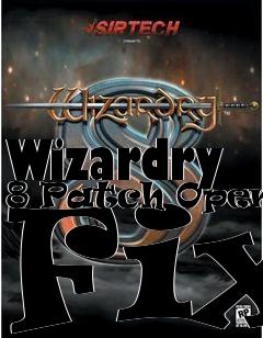 Box art for Wizardry 8 Patch OpenGL Fix