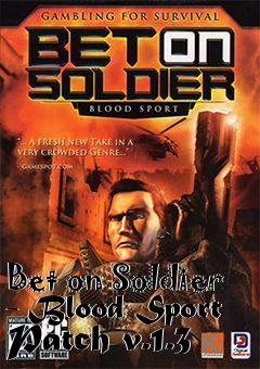 Box art for Bet on Soldier - Blood Sport Patch v.1.3