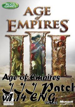 Box art for Age of Empires III Patch v.1.14 ENG