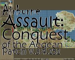 Box art for Airborne Assault: Conquest of the Aegean Patch v.3.4.151