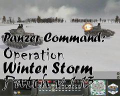 Box art for Panzer Command: Operation Winter Storm Patch v.1.13