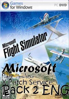 Box art for Microsoft Flight Simulator X Patch Service Pack 2 ENG