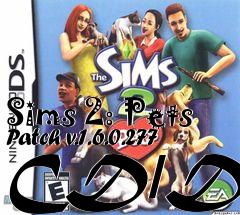 Box art for Sims 2: Pets Patch v.1.6.0.277 CD/DVD