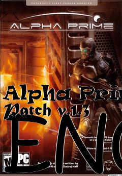 Box art for Alpha Prime Patch v.1.3 ENG