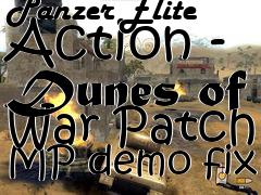 Box art for Panzer Elite Action - Dunes of War Patch MP demo fix