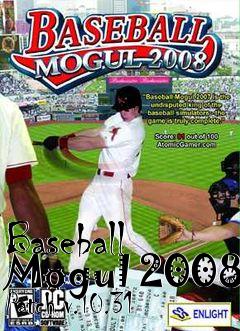 Box art for Baseball Mogul 2008 Patch v.10.31