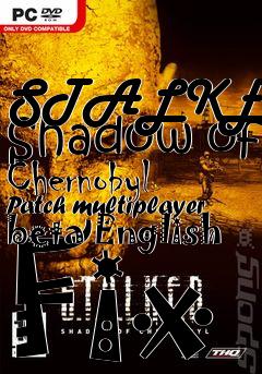 Box art for STALKER: Shadow of Chernobyl Patch multiplayer beta English Fix