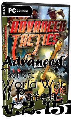 Box art for Advanced Tactics: World War II Patch v.2.15i