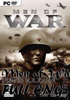 Box art for Men of War Patch v.1.17.5.1 FULL ENG