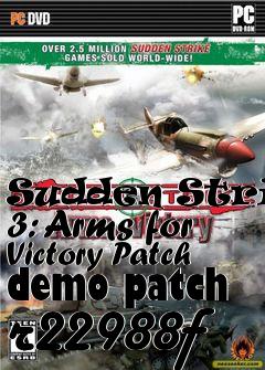 Box art for Sudden Strike 3: Arms for Victory Patch demo patch r22988f