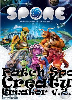 Box art for Patch Spore Creature Creator v.2.01