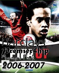 Box art for Barclays Premiership Manager Pack 2006-2007