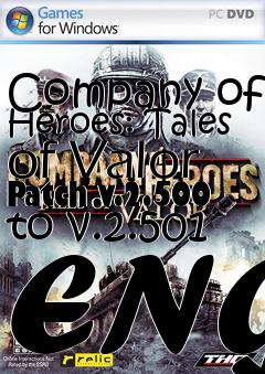 Box art for Company of Heroes: Tales of Valor Patch v.2.500 to v.2.501 ENG