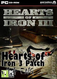 Box art for Hearts of Iron 3 Patch v.1.4 ENG