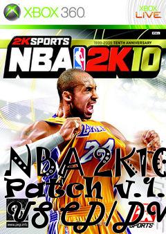 Box art for NBA 2K10 Patch v.1.1 US CD/DVD