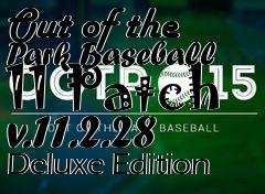 Box art for Out of the Park Baseball 11 Patch v.11.2.28 Deluxe Edition