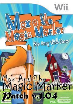 Box art for Max And The Magic Marker Patch v.1.04