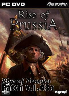 Box art for Rise of Prussia Patch v.1.03a