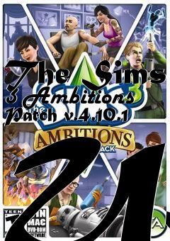 Box art for The Sims 3 Ambitions Patch v.4.10.1 US