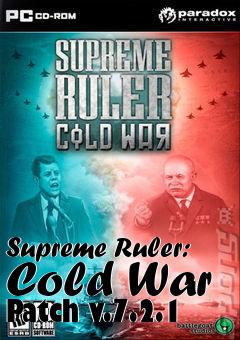 Box art for Supreme Ruler: Cold War Patch v.7.2.1