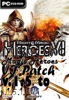 Box art for Might and Magic Heroes VI Patch v.1.5 to v.1.5.1 ENG