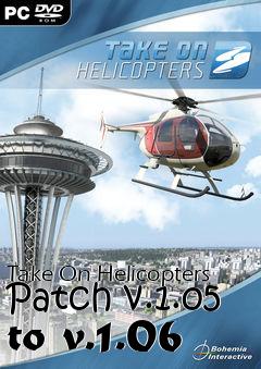 Box art for Take On Helicopters Patch v.1.05 to v.1.06