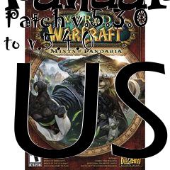 Box art for World of Warcraft: Mists of Pandaria Patch v.5.3.0 to v.5.4.0 US