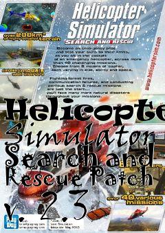 Box art for Helicopter Simulator Search and Rescue Patch v. 2.3