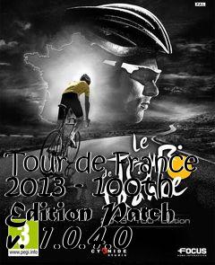 Box art for Tour de France 2013 - 100th Edition Patch v. 1.0.4.0