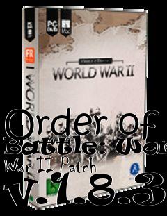 Box art for Order of Battle: World War II Patch v.1.8.3