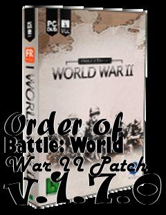Box art for Order of Battle: World War II Patch v.1.7.0