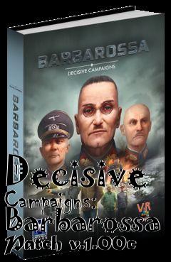 Box art for Decisive Campaigns: Barbarossa Patch v.1.00c