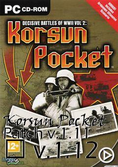 Box art for Korsun Pocket Patch v.1.11 � v.1.12