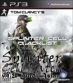Box art for Tom Clancys Splinter Cell Patch v.1.2b Euro/Asian