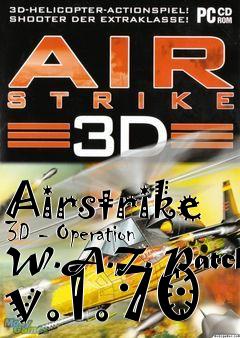 Box art for Airstrike 3D - Operation W.A.T. Patch v.1.70