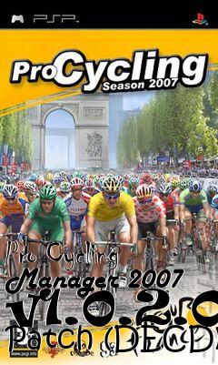Box art for Pro Cycling Manager 2007 v1.0.2.0 Patch (DECD)