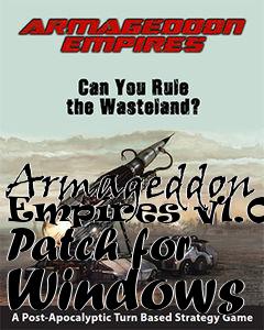 Box art for Armageddon Empires v1.08b Patch for Windows