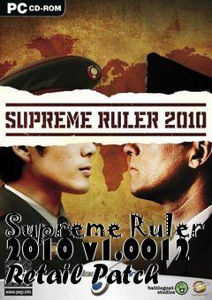 Box art for Supreme Ruler 2010 v1.0012 Retail Patch