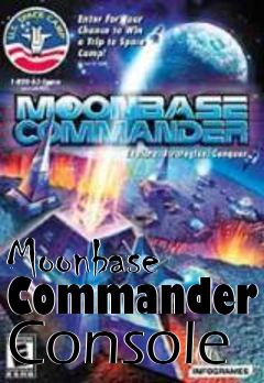 Box art for Moonbase Commander Console