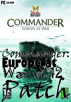 Box art for Commander: Europe at War v1.12 Patch