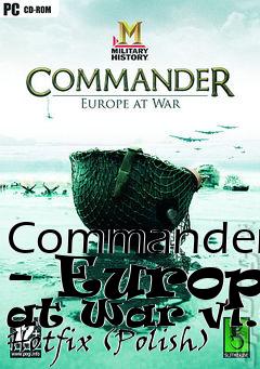 Box art for Commander - Europe at War v1.06 Hotfix (Polish)