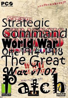 Box art for Strategic Command: World War One 1914-1918 The Great War v1.07 Patch