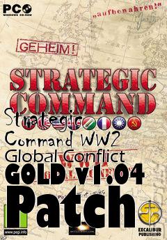 Box art for Strategic Command WW2 Global Conflict GOLD v1.04 Patch