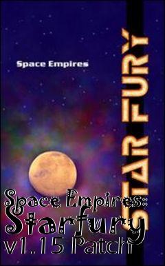 Box art for Space Empires: Starfury v1.15 Patch
