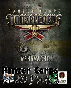 Box art for Panzer Corps v1.20 Patch