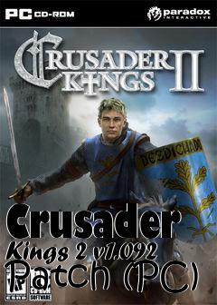 Box art for Crusader Kings 2 v1.092 Patch (PC)