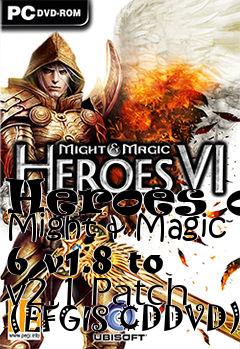 Box art for Heroes of Might & Magic 6 v1.8 to v2.1 Patch (EFGIS CDDVD)