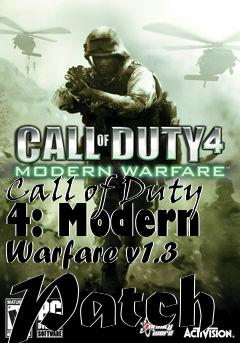 Box art for Call of Duty 4: Modern Warfare v1.3 Patch