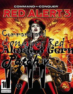 Box art for Command and Conquer Red Alert 3 German Patch v. 1.11